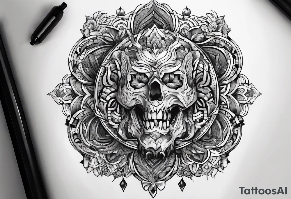using my subconscious to make the right decisions tattoo idea