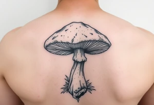 Mushroom tattoo idea