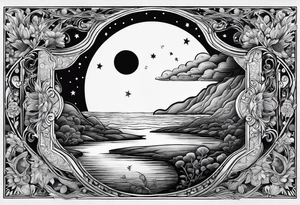 Goodnight moon and goodnight you, when you're all that I think about tattoo idea