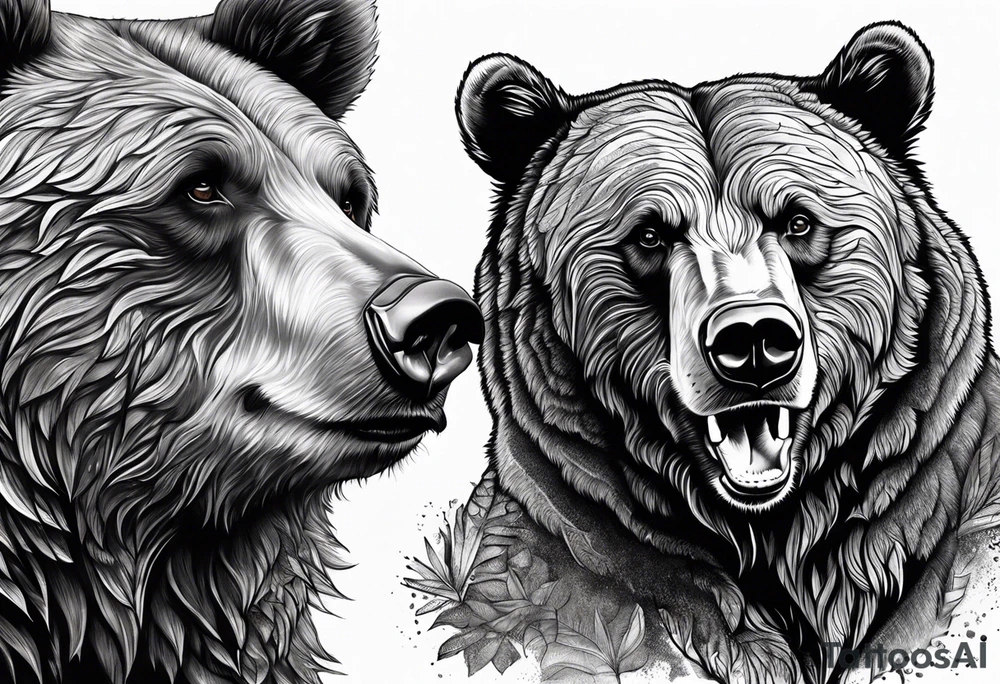 Grizzly tattoo idea
