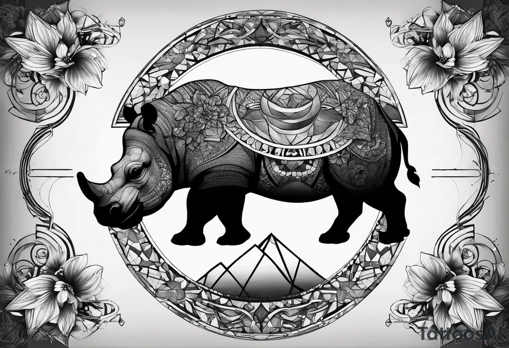 Very asymmetrical, +geometric pattern, with realistic full moon, with hippo,+tribal, +geometric, +inkart , +blackwork, +grey scale, + sketch
with wintersweet flower bud, +inkart touch, +for men, detailed , combined favourite , tattoo idea