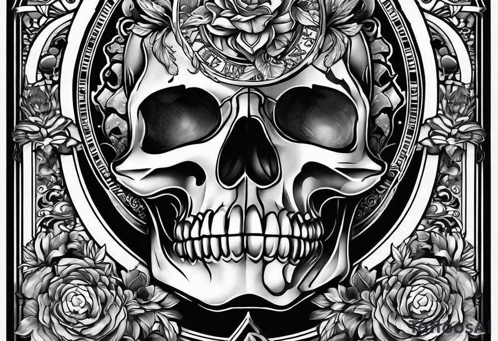Time is money tattoo idea