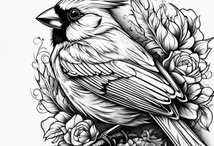 Cardinal tattoo idea
