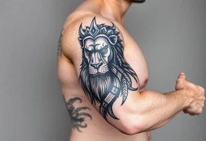 a Jungle King tattoo idea