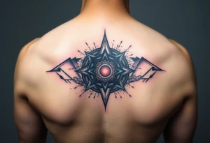 cover up tattoo inspired by the galaxy tattoo idea