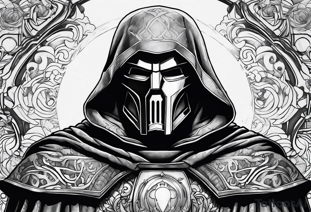 Dr doom tattoo idea