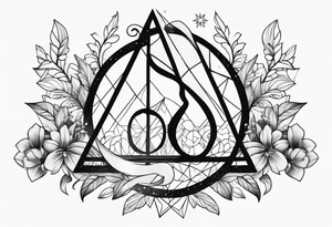 Harry Potter themed tattoo idea