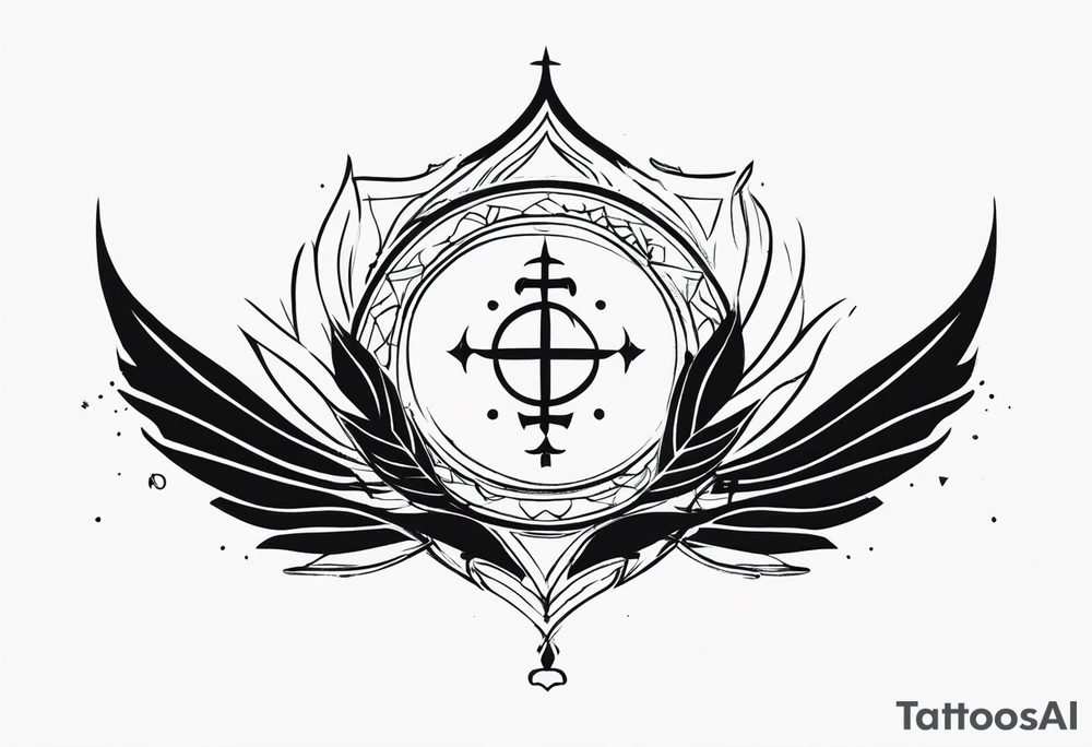 "union of names Lucas Gabriel" tattoo idea