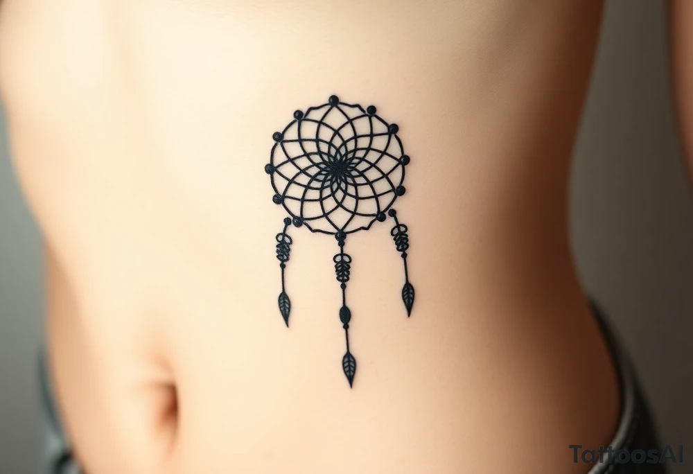 dreamcatcher tattoo idea