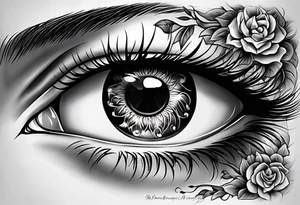 Byakugan eyes tattoo idea