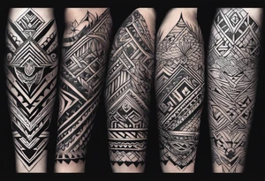 Cover Up Tribal tattoo idea