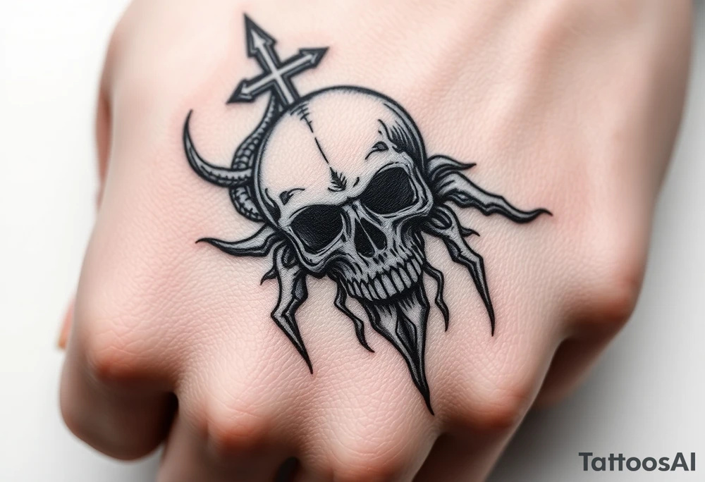 death related tattoo idea