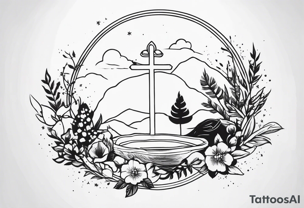 memorial for mother tattoo idea
