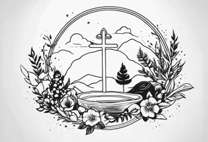 memorial for mother tattoo idea
