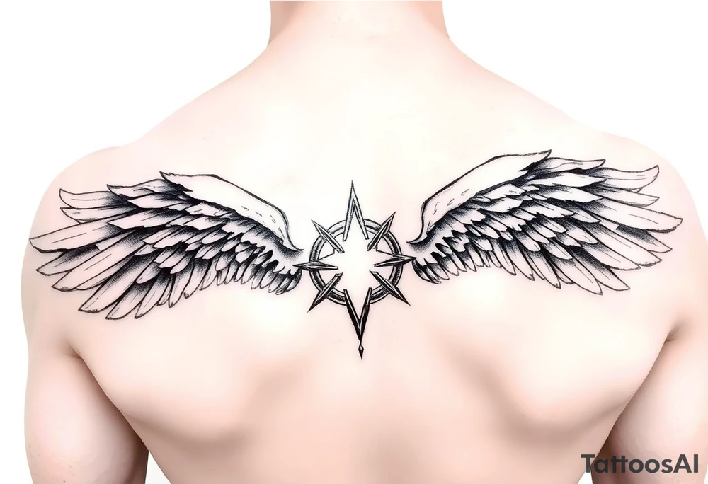 Angel wings 10/27/2025 William tattoo idea