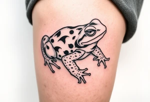 Toad sage japanese traditional tattoo idea