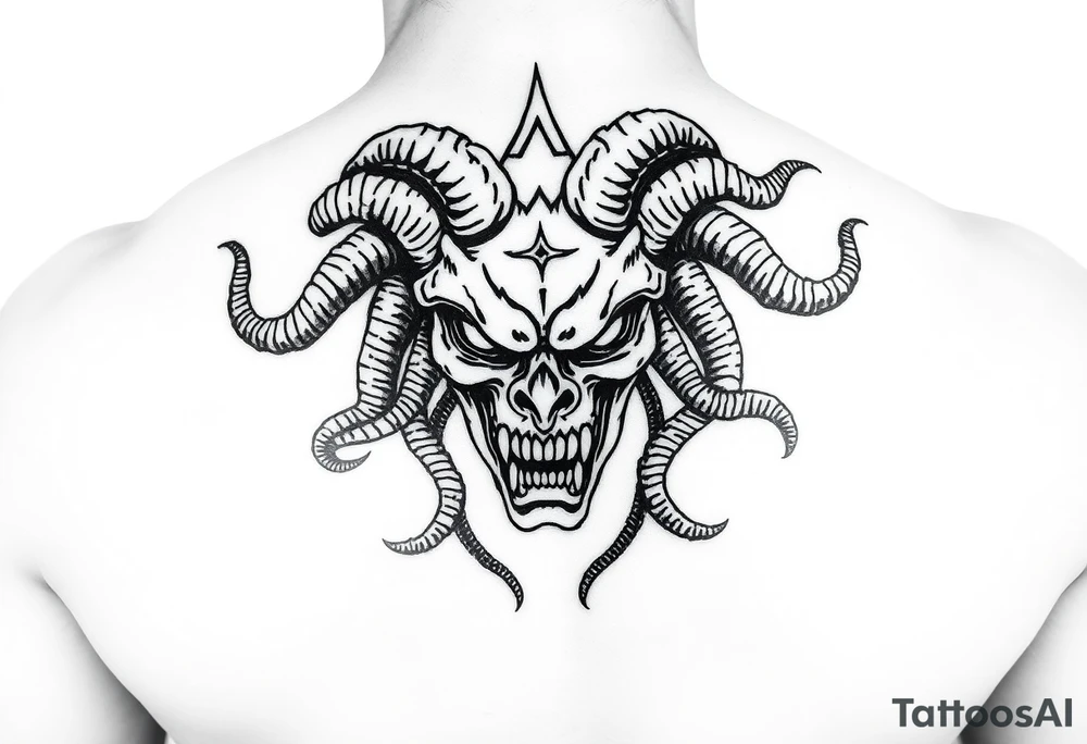 Ghetto Medusa head tattoo idea