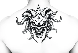 Ghetto Medusa head tattoo idea