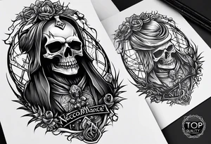 necromancer logo tattoo idea