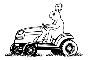 Speed dial from riding lawnmower turtle rabbit. tattoo idea