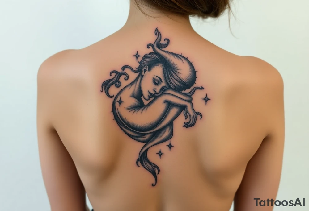 Contortionist tattoo idea