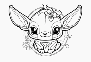 stitch tattoo idea