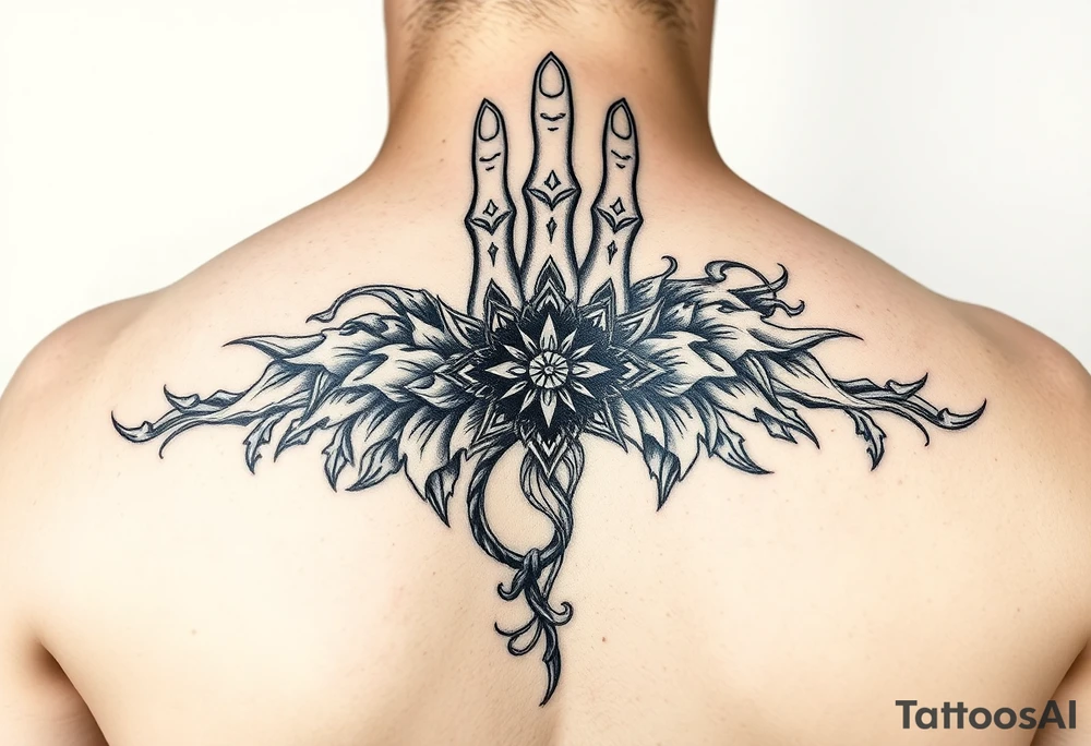 japans hand + Full arm  tattoo concept tattoo idea