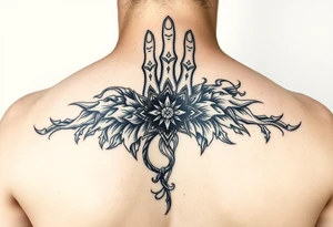 japans hand + Full arm  tattoo concept tattoo idea