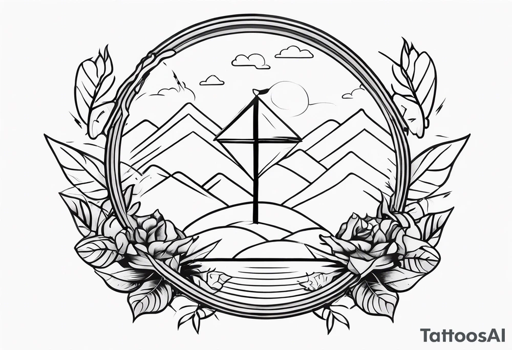 losing something - gaining something tattoo idea