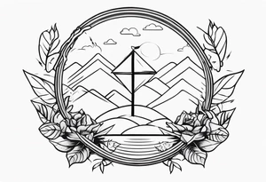 losing something - gaining something tattoo idea