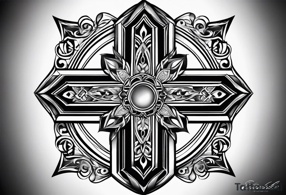 cross tattoo idea