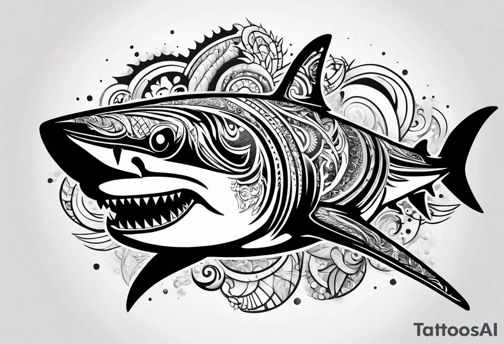 Shark tattoo idea