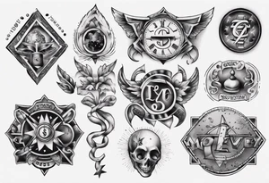 Money tattoo idea
