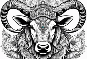 taurus tattoo idea