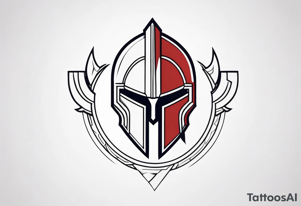 Ancient spartan symbol tattoo tattoo idea