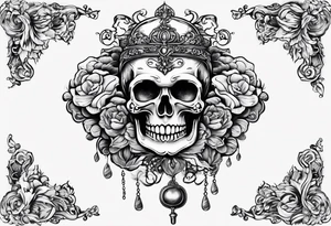 Key on a cloud tattoo idea