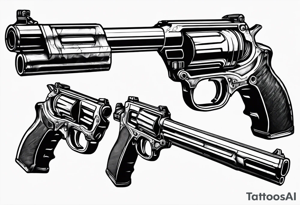 Fallout 4 gun tattoo idea