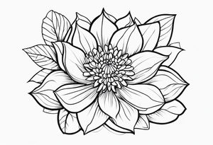 flores tattoo idea