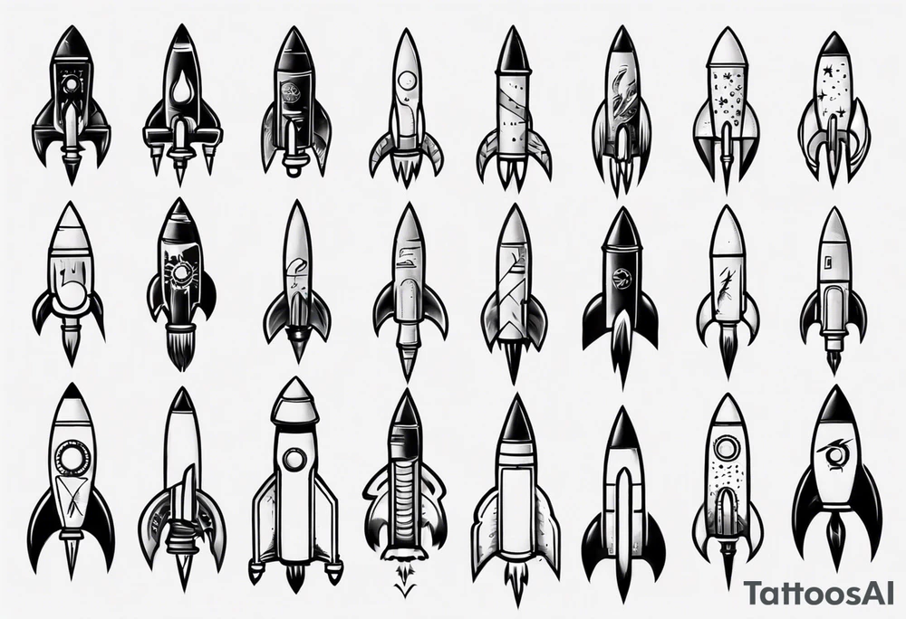 nigga with a rocket launcher tattoo idea