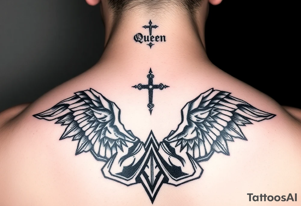 Queen, strong, lonely tattoo idea