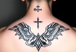 Queen, strong, lonely tattoo idea