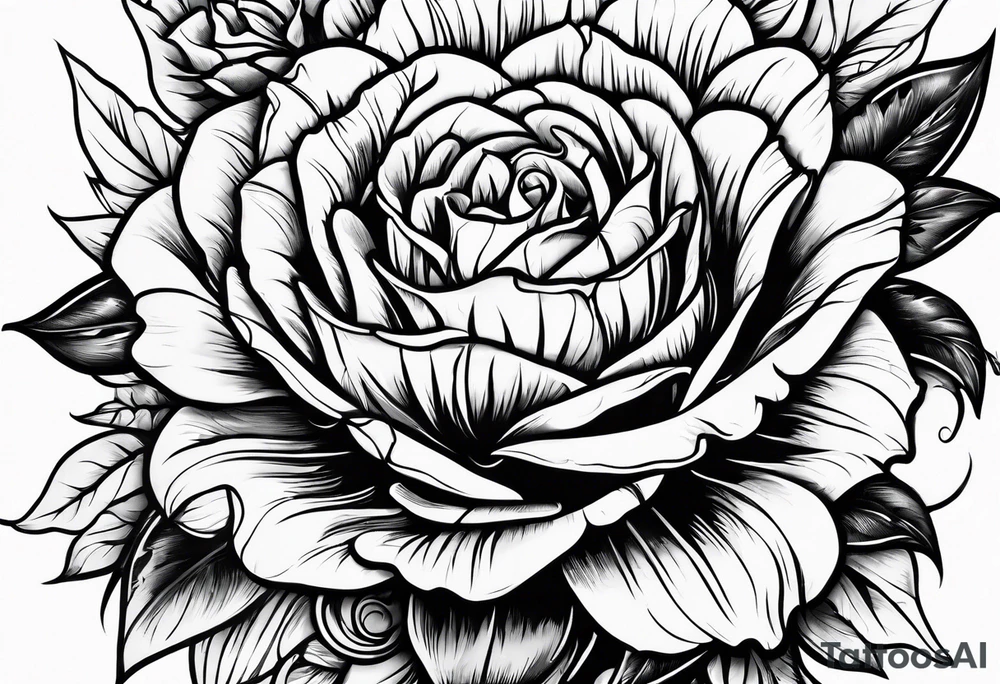 ground on fire tattoo idea