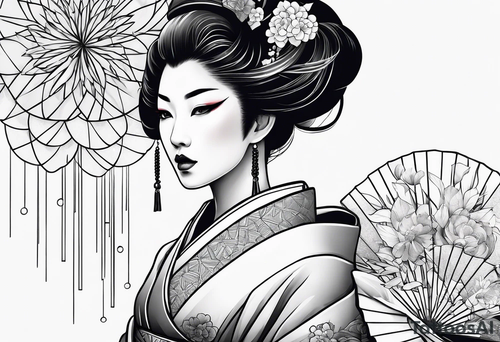 Geisha tattoo idea