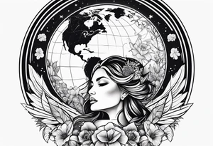 Mother Earth tattoo idea