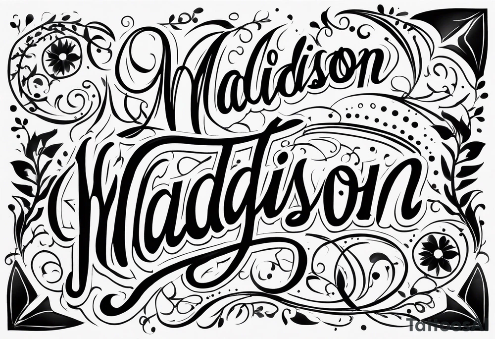 Madison tattoo idea