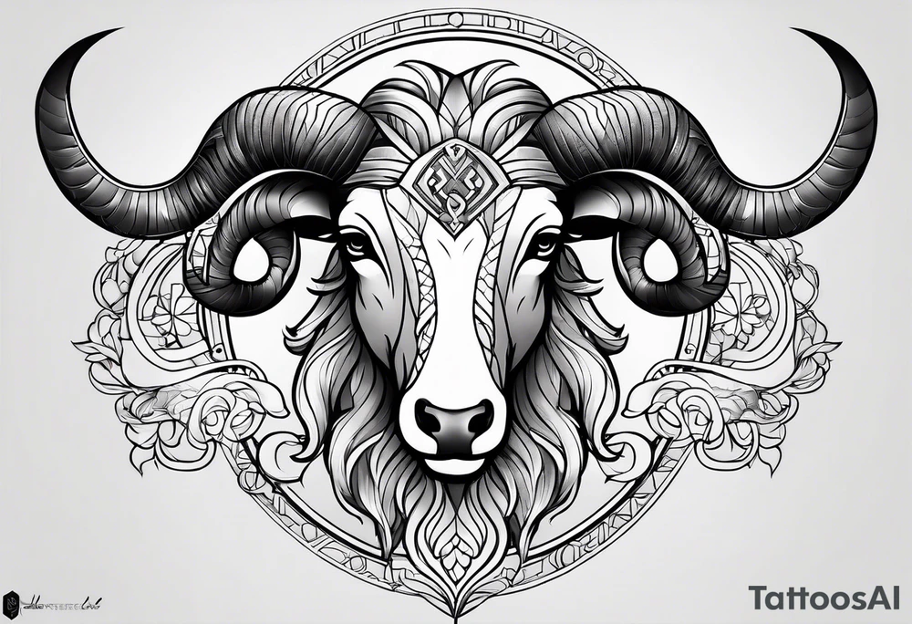 Aries tattoo idea