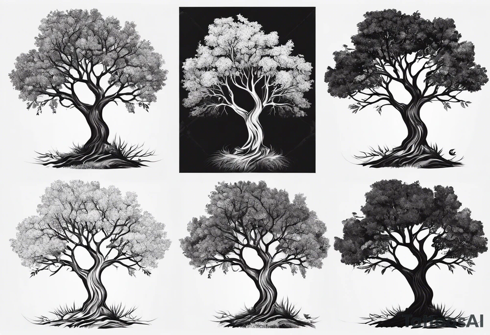 Tree tattoo tattoo idea