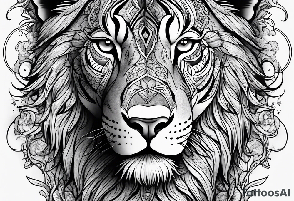 Half sleeve, bark growing through skin tattoo idea