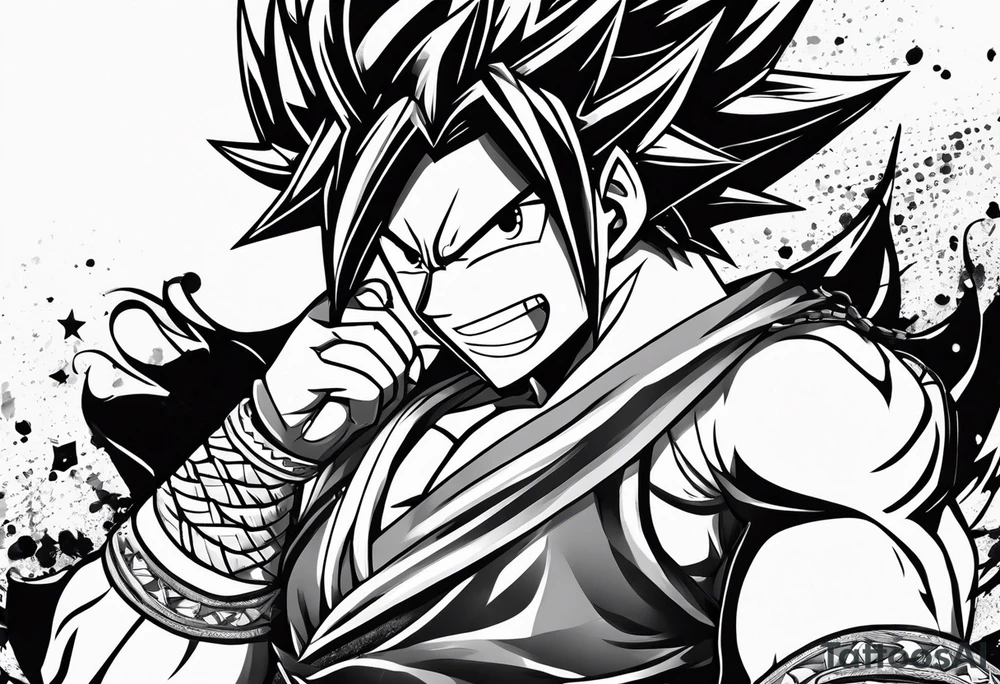 The logo of the anime show Fairy Tail tattoo idea