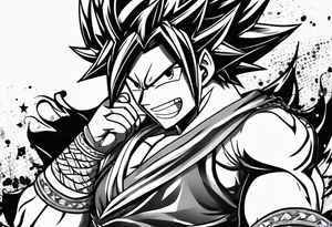 The logo of the anime show Fairy Tail tattoo idea